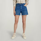 G-STAR Outlet High Denim Shorts Raw Edge Dark blue