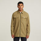 G-STAR Outlet Sobrecamisa GPO Zip Verde