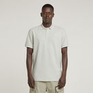 G-STAR Outlet Polo Dunda Slim Stripe Gris