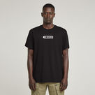 G-STAR Outlet Old Skool Logo T-Shirt Black