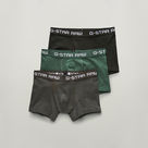 G-STAR Outlet Classic Trunk Color 3-Pack Green