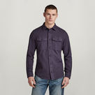 G-STAR Outlet Marine Slim Shirt Purple