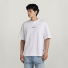 G-STAR Outlet Center Chest Boxy T-Shirt White