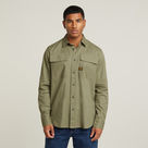 G-STAR Outlet CPO Regular Shirt Green