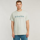 G-STAR Outlet Camiseta Symbols Print Loose Gris