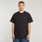 G-STAR Outlet Camiseta Seam Detail Loose Negro