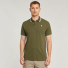 G-STAR Outlet Polo Dunda Slim Stripe Verde