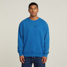 G-STAR Outlet Washed Relaxed Sweater Medium blue