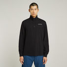 G-STAR Outlet Checquard Tweeter Half Zip Black