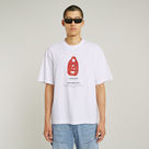 G-STAR Outlet Archive Print Boxy T-Shirt Other