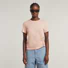 G-STAR Outlet Adjustable Slim T-Shirt Pink