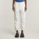 G-STAR Outlet Cropped Cargo Pants White