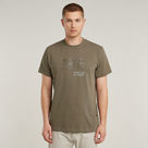 G-STAR Outlet Originals T-Shirt Brown
