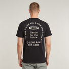 G-STAR Outlet Back Graphic Arch T-Shirt Black