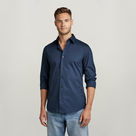 G-STAR Outlet Slim Shirt Dark blue