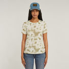 G-STAR Outlet Sprayed Letters Top Multi color