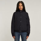 G-STAR Outlet Quilted Bomber Black
