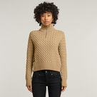G-STAR Outlet Chunky Knit Skipper Multi color