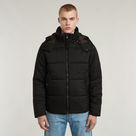 G-STAR Outlet G-Whistler Padded Hooded Jacket Black