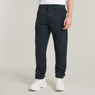 G-STAR Outlet Pantalones Roxic Straight Tapered Cargo Azul oscuro
