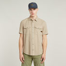 G-STAR Outlet Marine Slim Shirt Beige