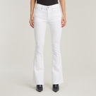 G-STAR Outlet 3301 Flare Jeans White