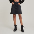 G-STAR Outlet Radar Skirt Black