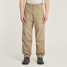 G-STAR Outlet Fatigue 3D Relaxed Pants Beige
