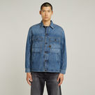 G-STAR Outlet Mosa Overshirt Medium blue