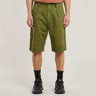G-STAR Outlet Shorts Chino plisados Verde