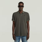 G-STAR Outlet Dunda Overdyed Slim Polo Grey