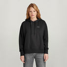 G-STAR Outlet Sudadera Con Capucha Graphic Core Hooded Negro