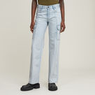 G-STAR Outlet Judee Cargo Low Waist Loose Jeans Light blue