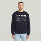 G-STAR Outlet Sudadera Originals Azul oscuro