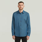 G-STAR Outlet Clean Slim Shirt Dark blue