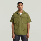 G-STAR Outlet R-3N Slim Overshirt Green