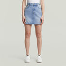 G-STAR Outlet Viktoria Short Skirt Clean Edge Light blue