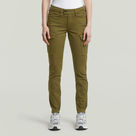 G-STAR Outlet Blossite G-Shape Army High Skinny Pants Green