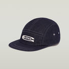 G-STAR Outlet Flat Brim 5 Panel Cap Dark blue
