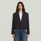 G-STAR Outlet Americana corta Negro