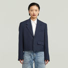 G-STAR Outlet Americana corta Azul oscuro