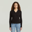 G-STAR Outlet Polo Top Slim Black