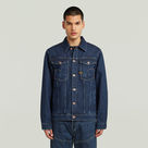 G-STAR Outlet Arc 3D Denim Jacket Dark blue