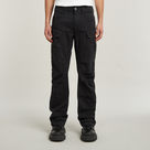 G-STAR Outlet 3D Regular Straight Cargo Pants Black