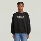 G-STAR Outlet Sudadera holgada para niña Negro