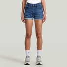 G-STAR Outlet Tedie Ultra High Shorts Medium blue