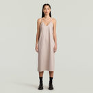 G-STAR Outlet Slip Dress Loose Beige