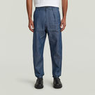 G-STAR Outlet Pleated Chino Relaxed Tapered Jeans Dark blue