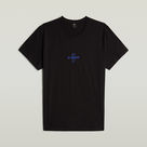 G-STAR Outlet Camiseta Outline Logo Negro