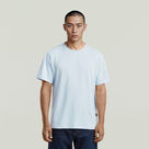 G-STAR Outlet Essential Raw Neck T-Shirt Light blue